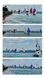 The last few hundred metres along the green, Z74 leading. Z75 & Z79 side by side credit photos to : Emma at Islescape 